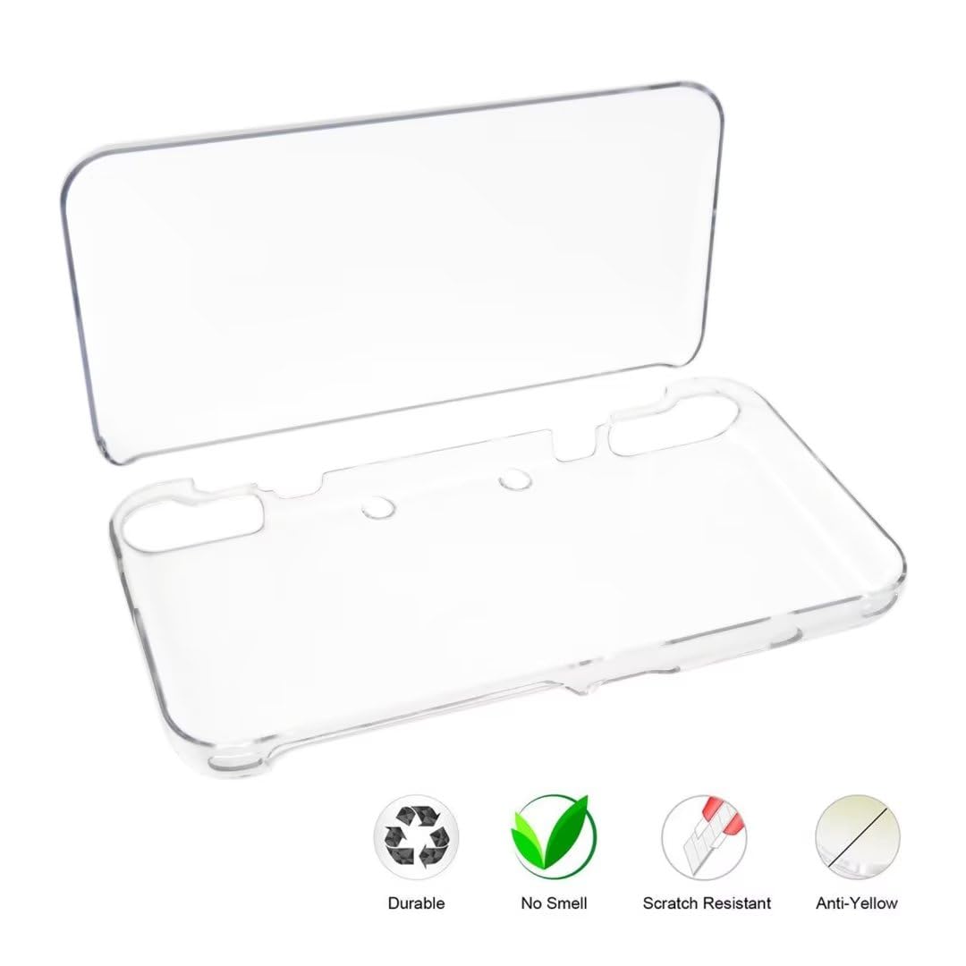 Clear Crystal Hard Shell Case for Nintendo 2DS XL L22124