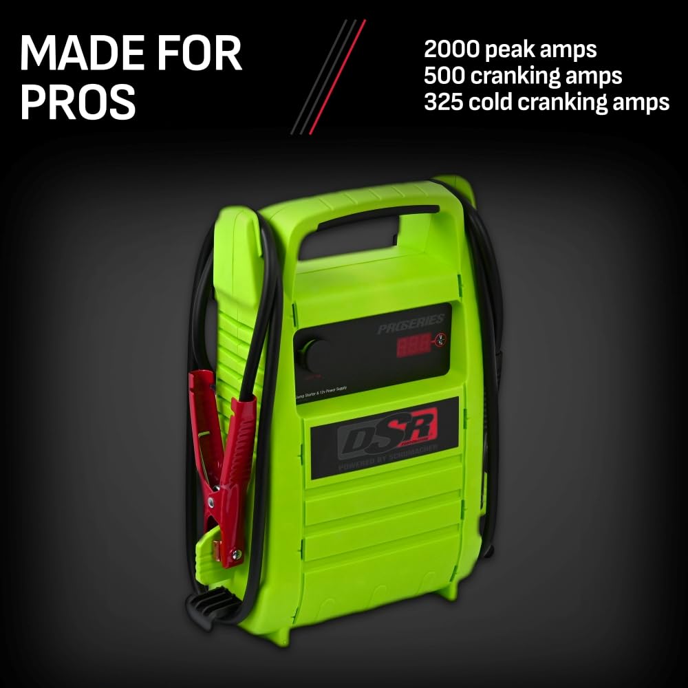 Portable 12V Jump Starter & Power Station 2000 Peak Amps Y30595