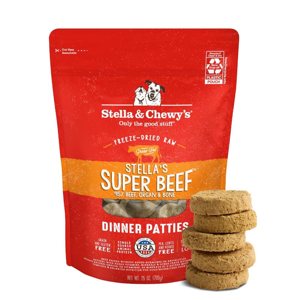 Freeze-Dried Raw Beef Grain-Free Dog Food 25 oz D76425