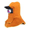 Cowhide Leather Welding Hood with Auto Darkening Filter A828