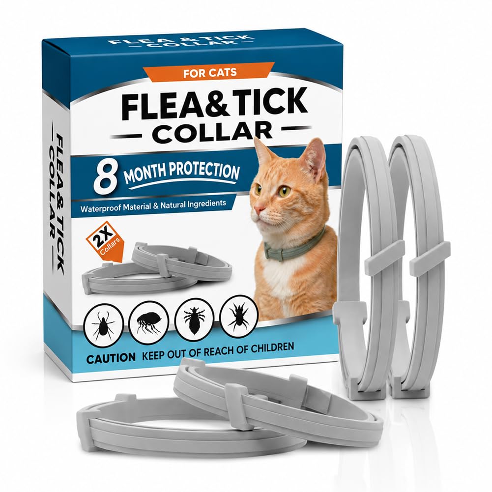 Cat Flea and Tick Collar 4 Pack M2015