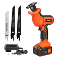 20V Cordless Reciprocating Saw Kit with Wood and Metal Blades B219
