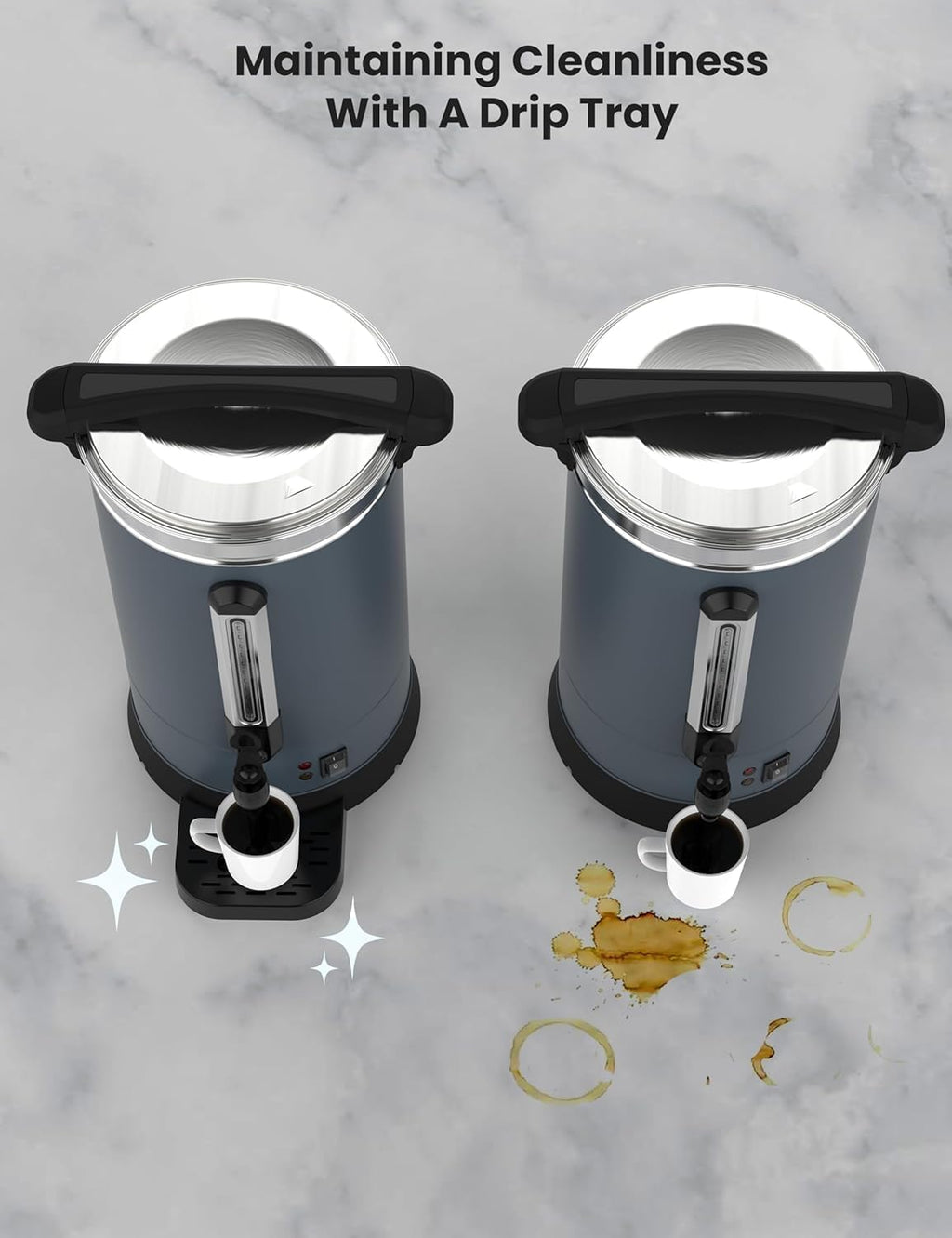 Commercial Coffee Urn 18L Stainless Steel Electric Coffee Maker K298243