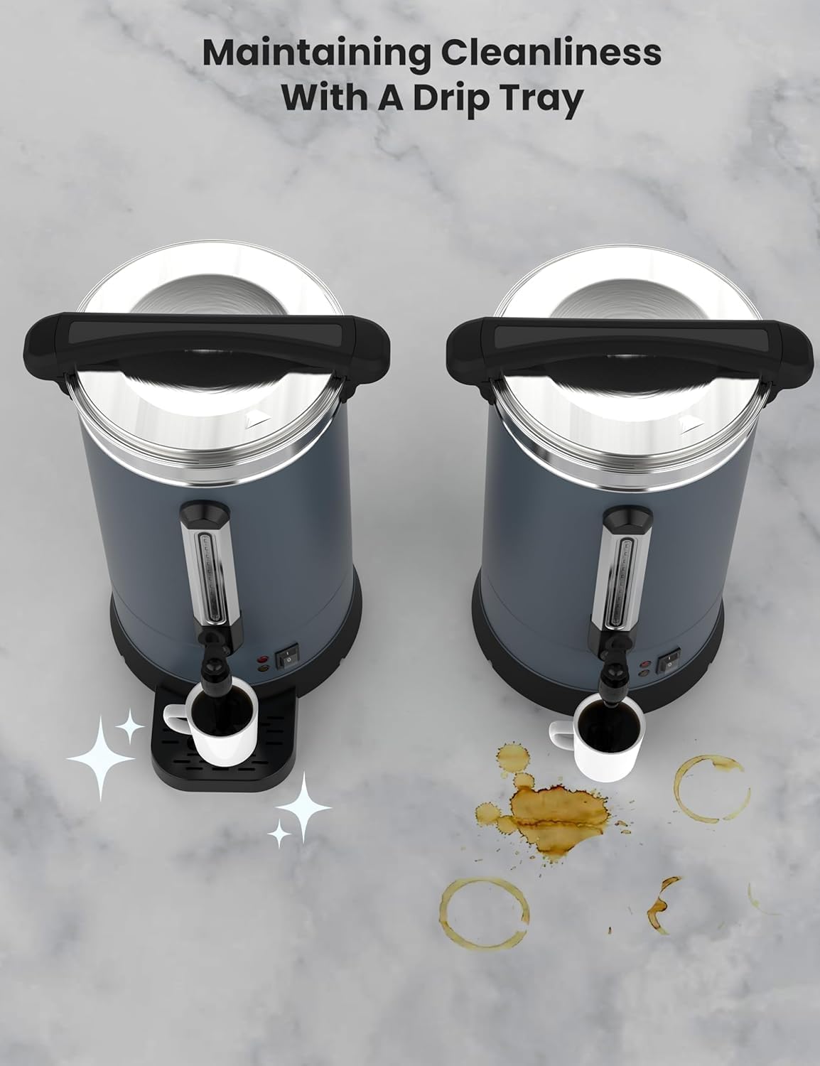 Commercial Coffee Urn 18L Stainless Steel Electric Coffee Maker K298243