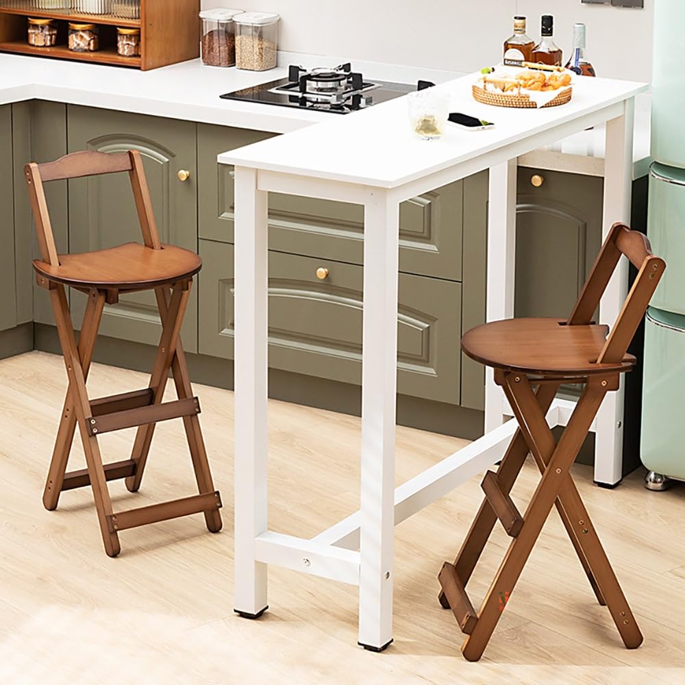 Bamboo Folding Stool with Backrest A5030