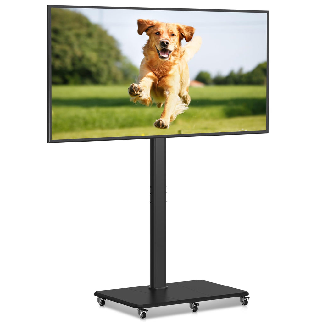 Tall Floor TV Stand for 32-75" TV with Wheels G9198