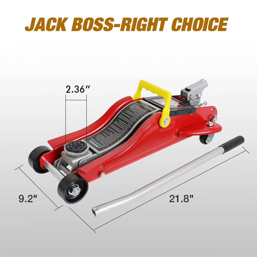 2.5 Ton Low Profile Hydraulic Floor Jack with Storage Case V768023
