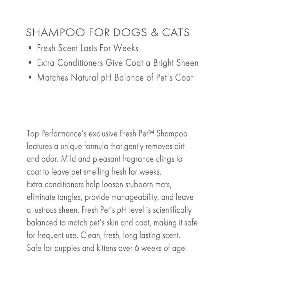 Fresh Pet Shampoo 1-Gallon I286373