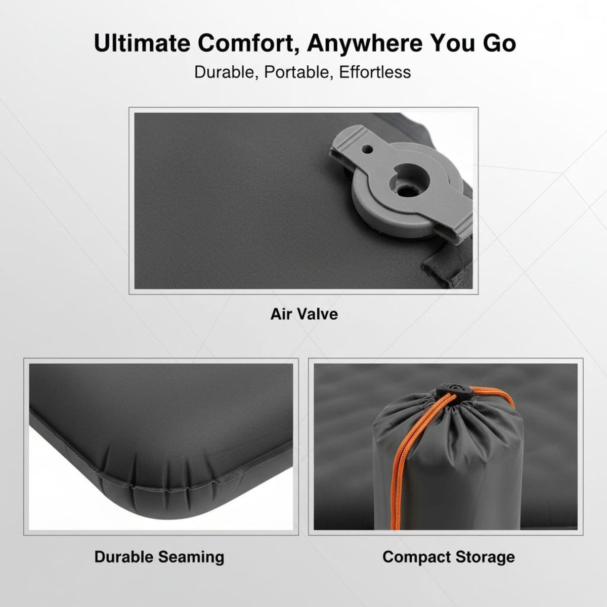 2 Pcs Inflatable Seat Cushion R5968