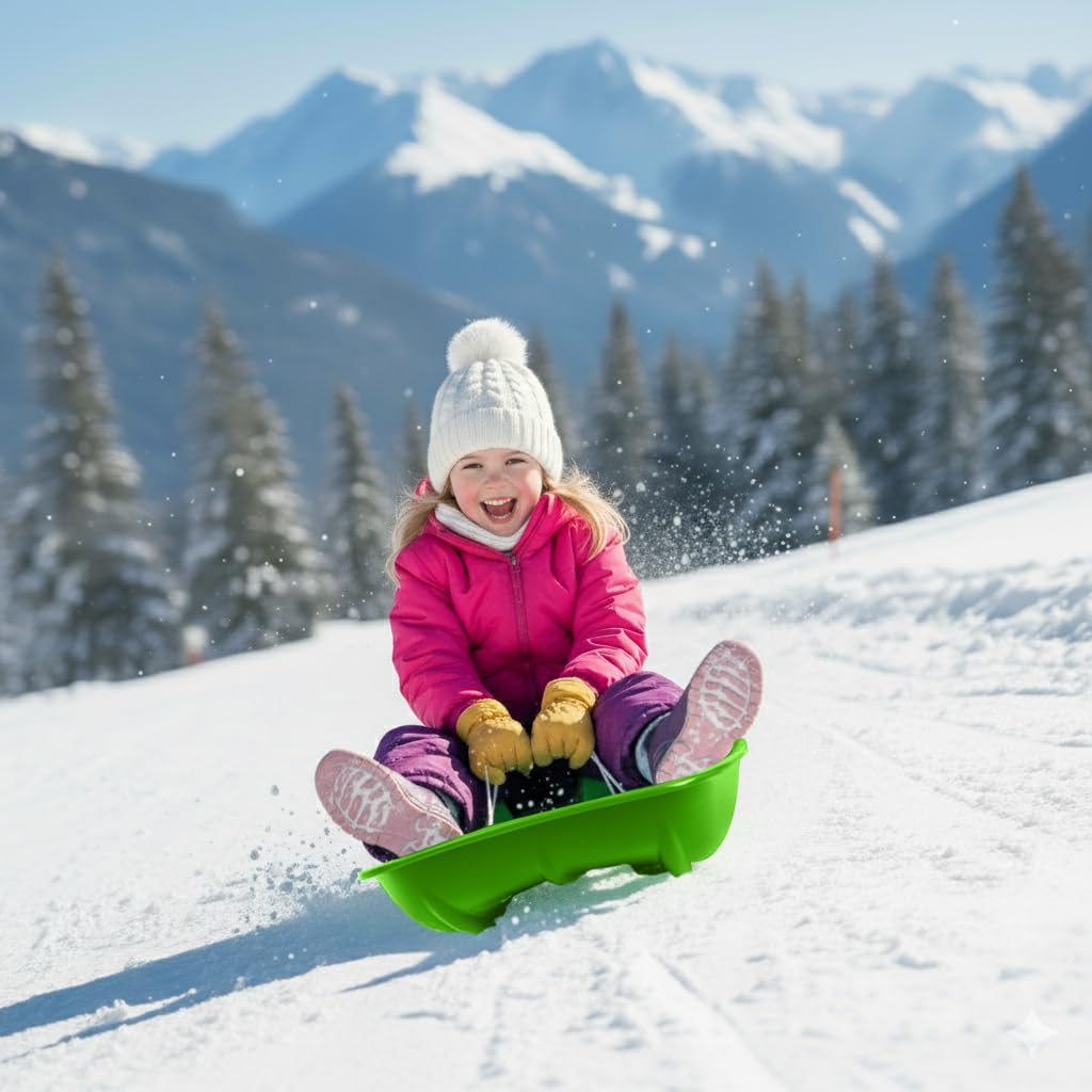 2-Person Sled 35" Toboggan Z901