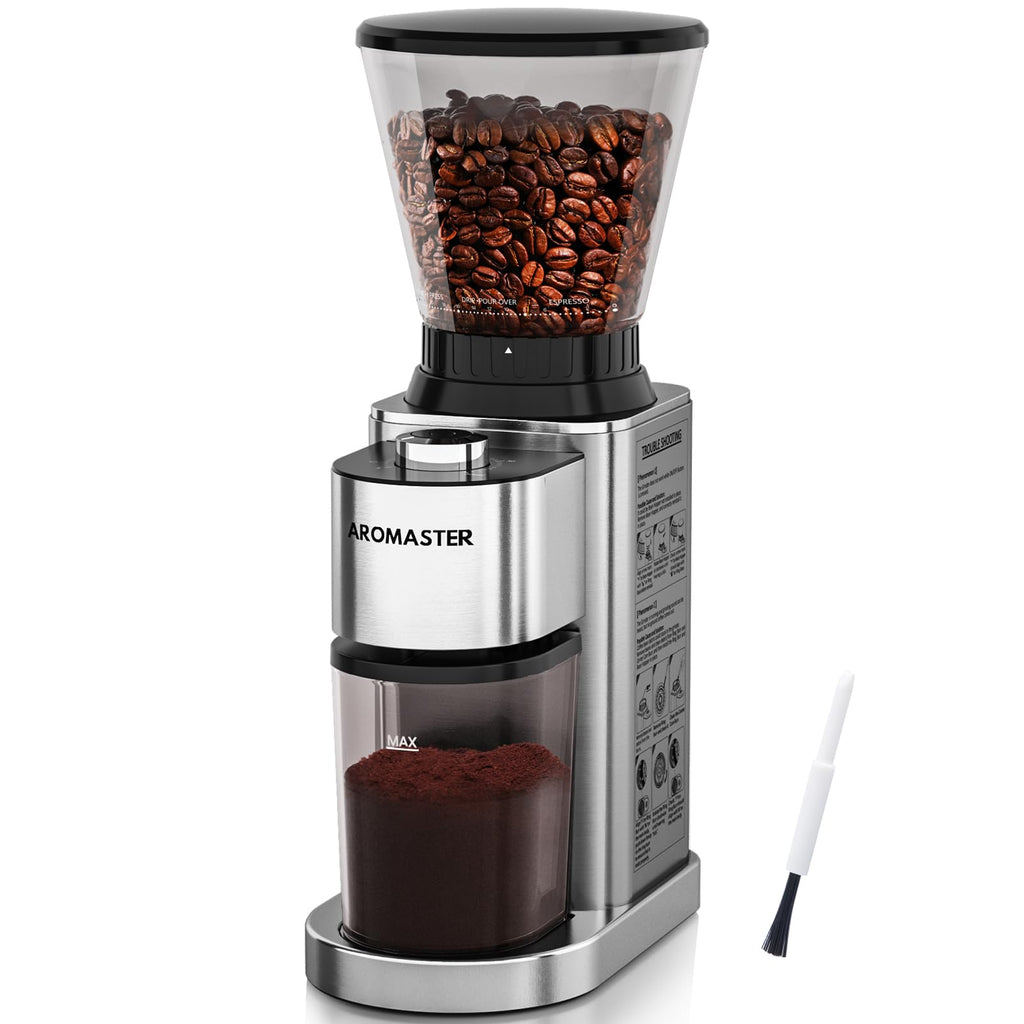 Conical Coffee Bean Grinder, 48 Settings, Anti-Static S6486