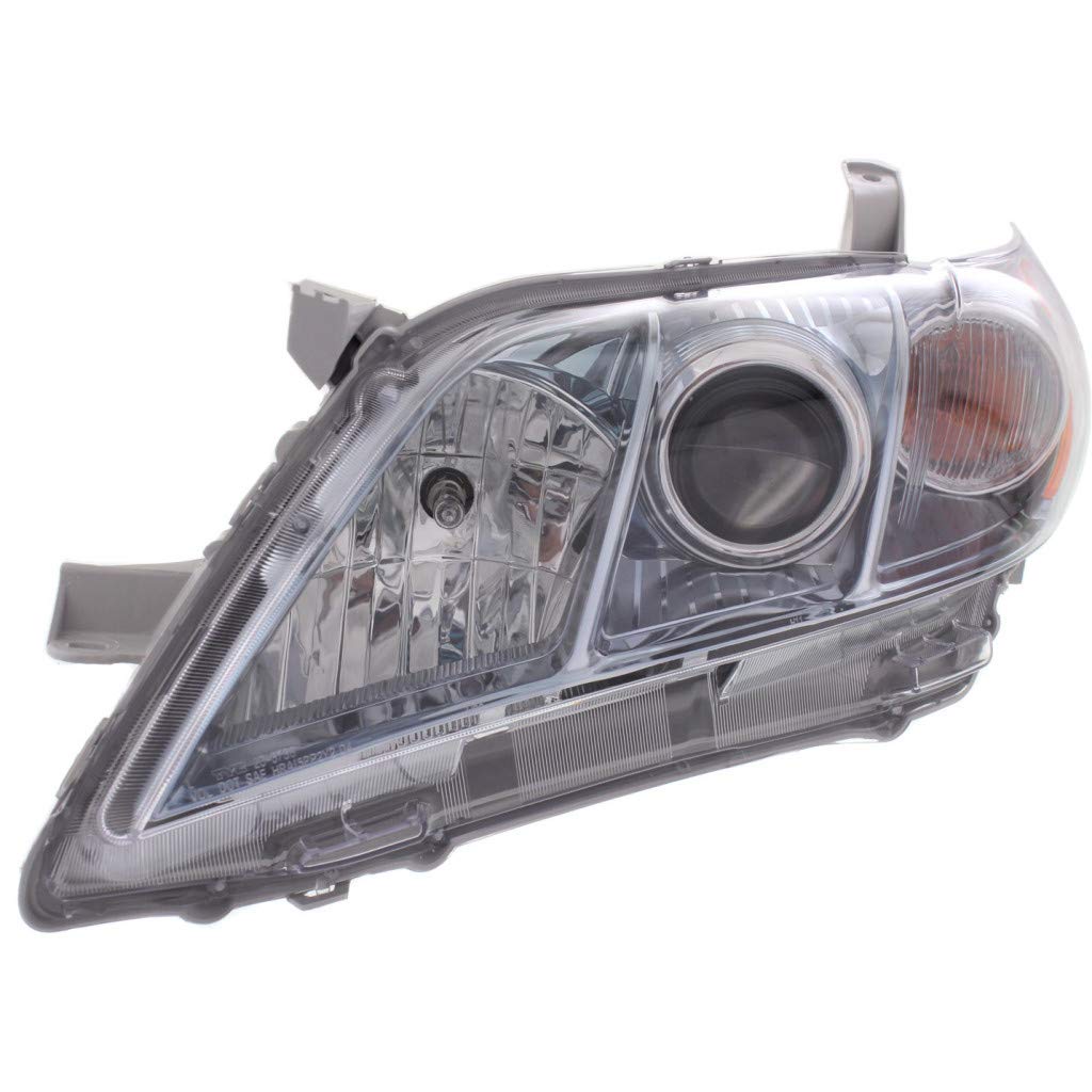 Toyota Camry Headlight Assembly Pair Driver and Passenger Side with Bulbs Q2143