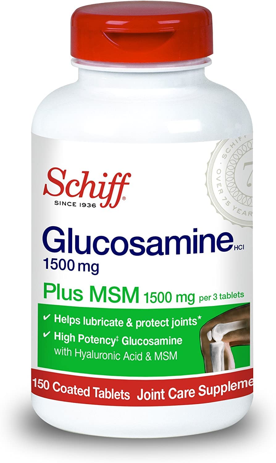 Glucosamine MSM Hyaluronic Acid Joint Supplement O4204