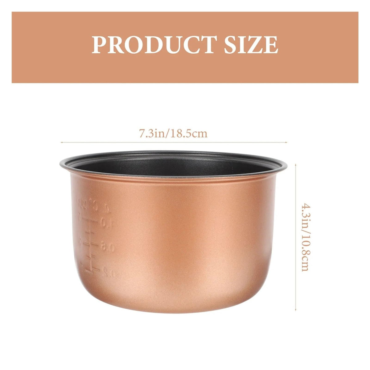2L Honeycomb Non-Stick Rice Cooker Inner Pot U317740