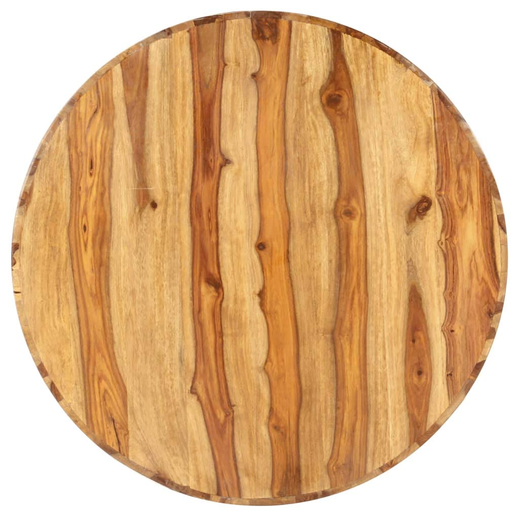 Round Wood Coffee Table with Storage K82245