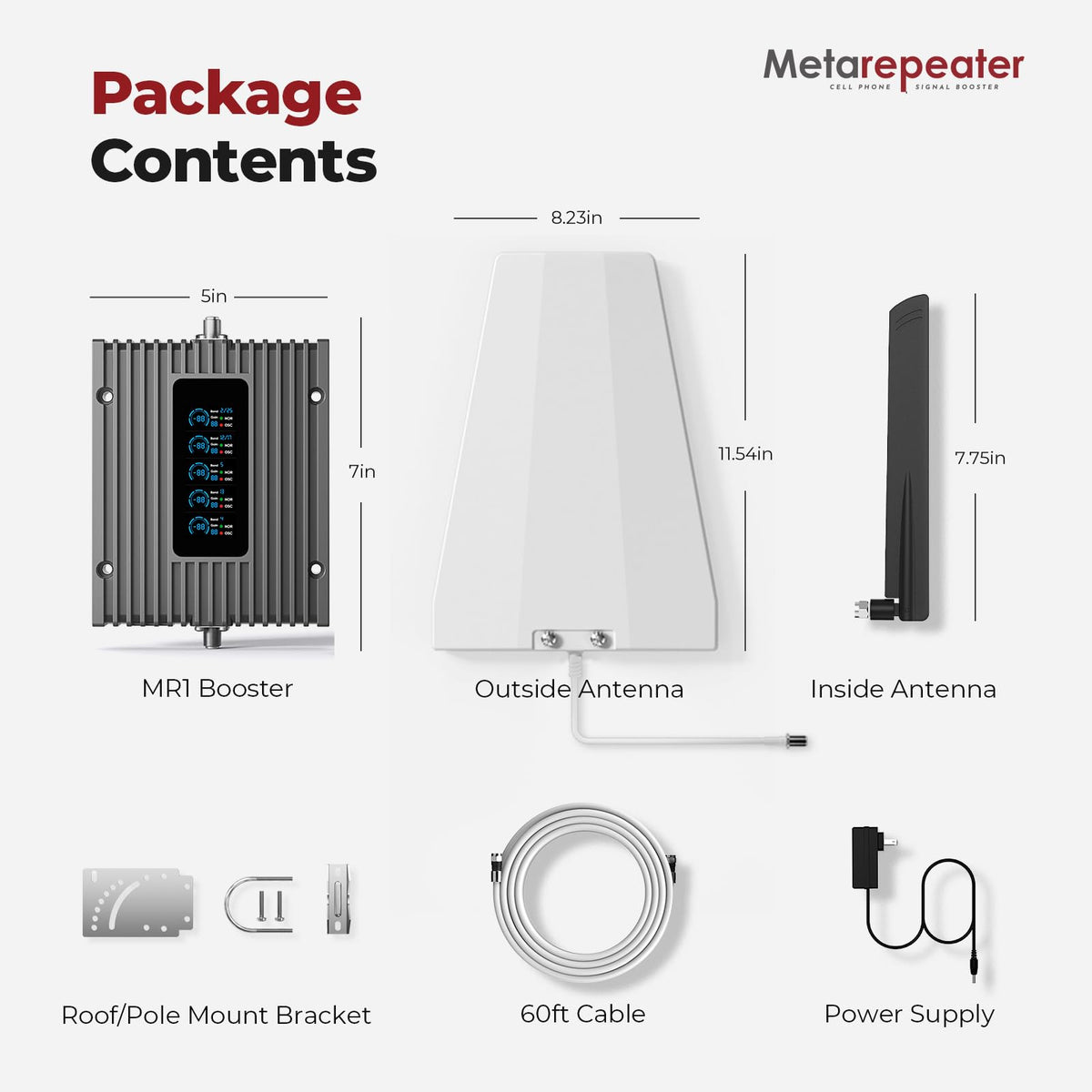 Cell Phone Booster with LCD, 5G 4G LTE Y230822