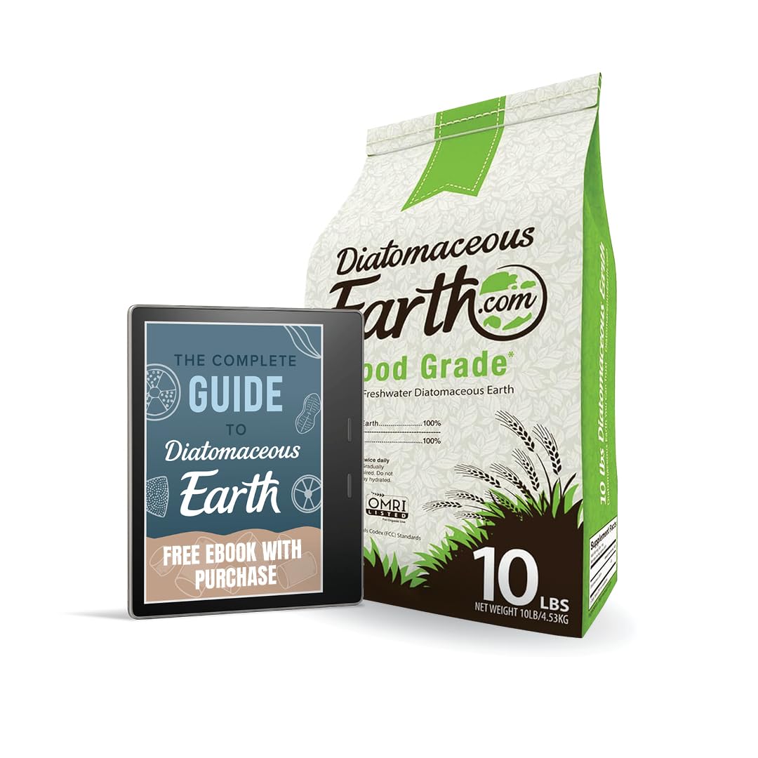 Food Grade Diatomaceous Earth 10lb Organic Powder P10527
