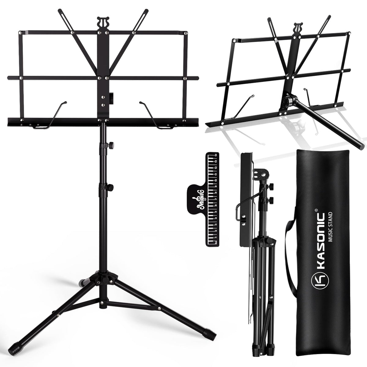 Folding Sheet Music & Book Stand with Bag W617571