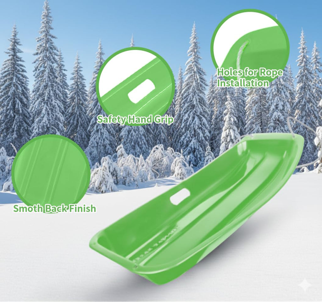 2-Person Sled 35" Toboggan Z901