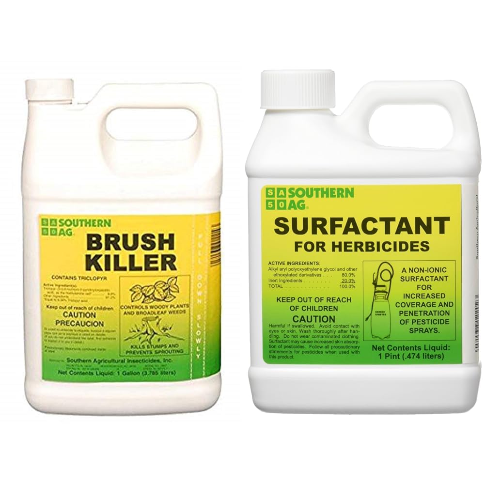 8.8% Triclopyr Brush Killer 1 Gallon and 16oz Surfactant G931