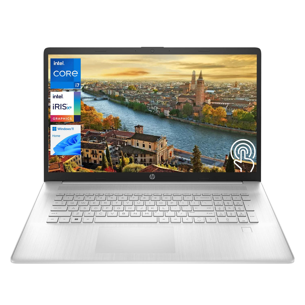 17.3" i7 Touchscreen Laptop, 16GB RAM, 1TB SSD, Silver P380410
