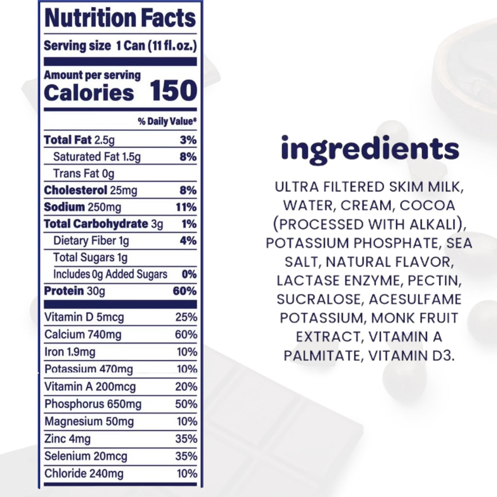 Protein Shake Variety Pack 30g Protein 12 Pack G5927