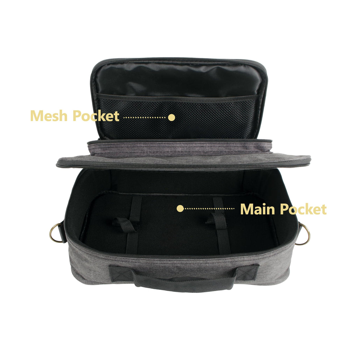 Padded Guitar Pedalboard Carry Case X7653
