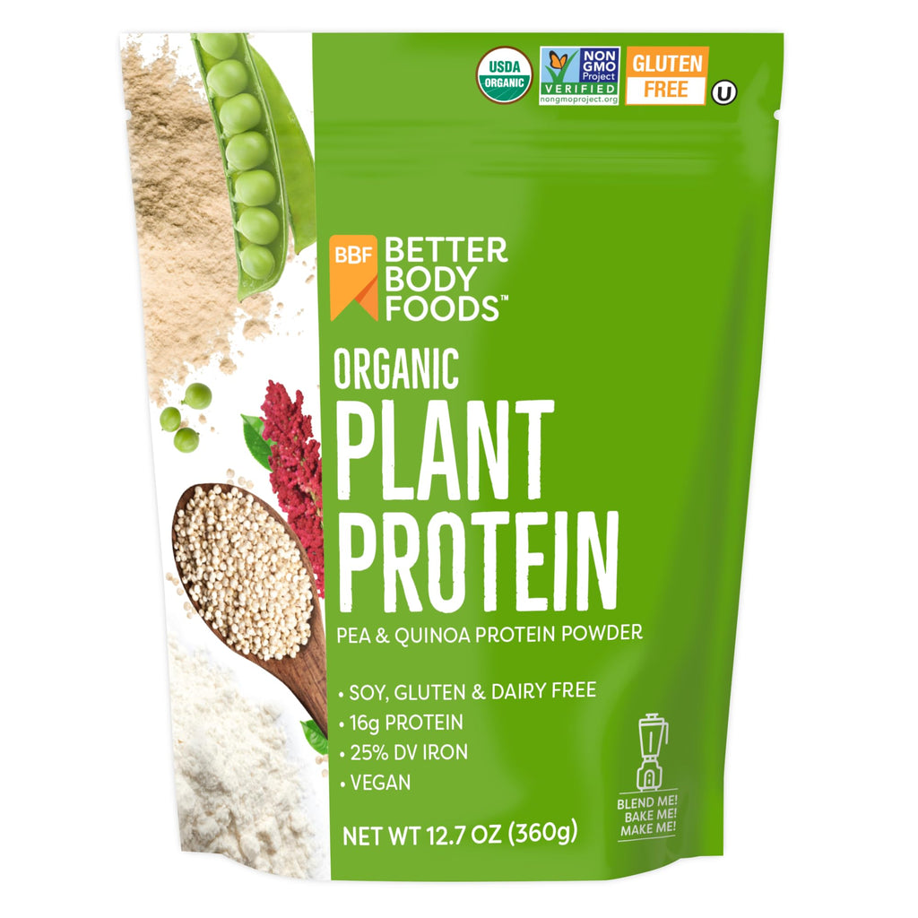 Organic Plant Protein Powder 12.7 Oz Unflavored Isolate P43271