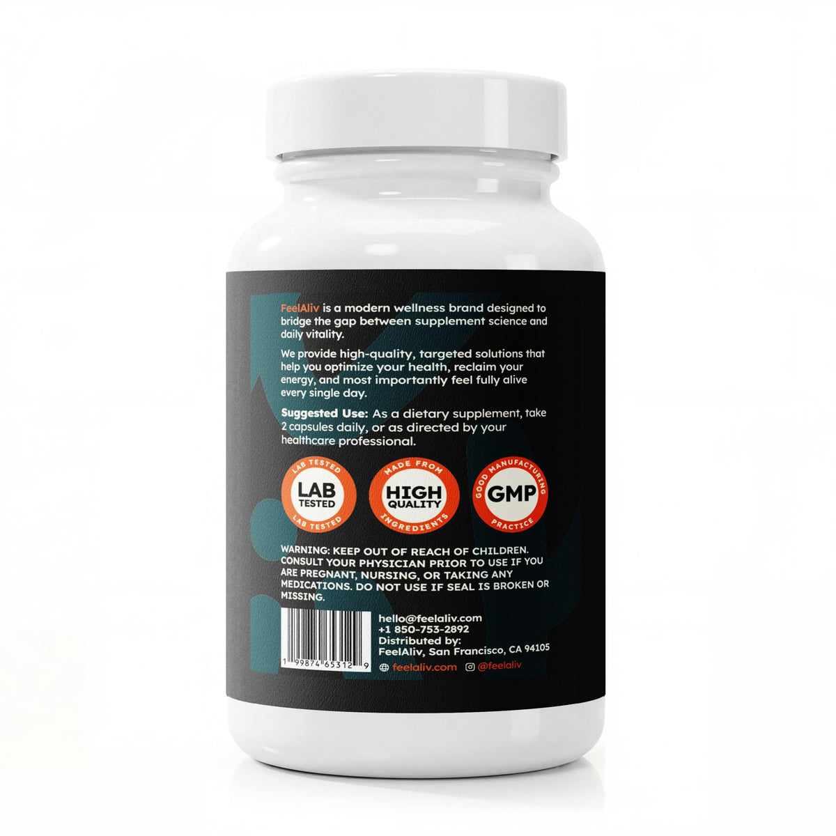PQQ Supplement 40mg Vegan 60 Capsules L9240