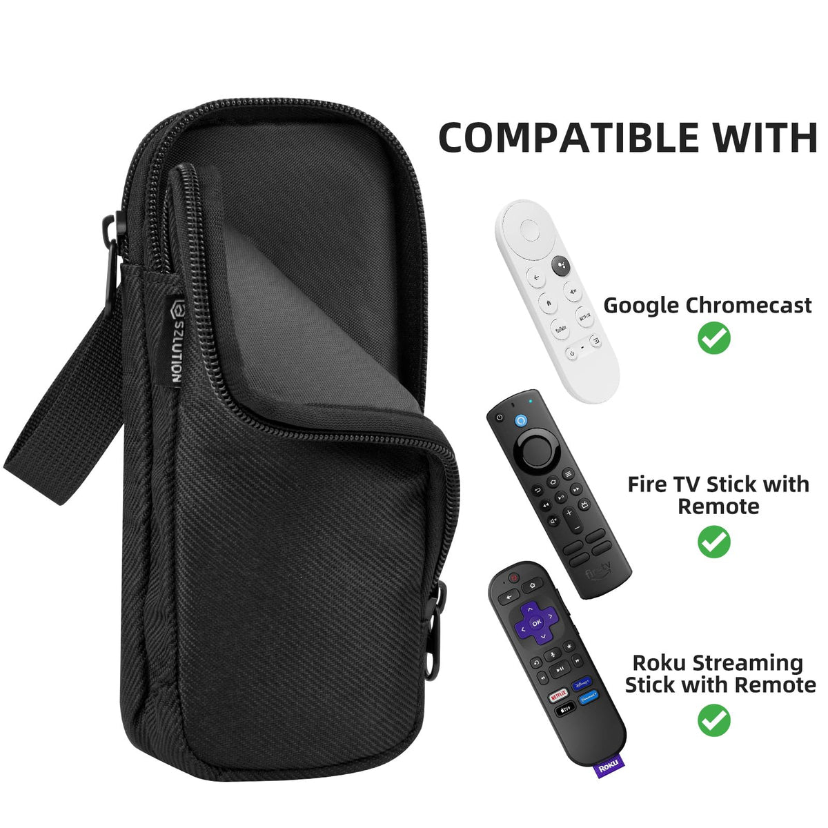 Streaming Stick & Voice Remote Travel Case Y39937