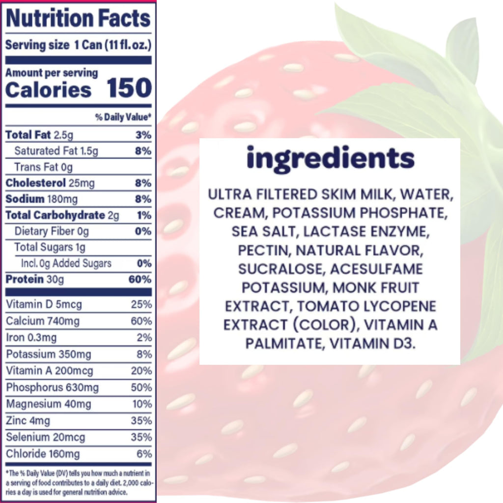 Protein Shake Variety Pack 30g Protein 12 Pack G5927