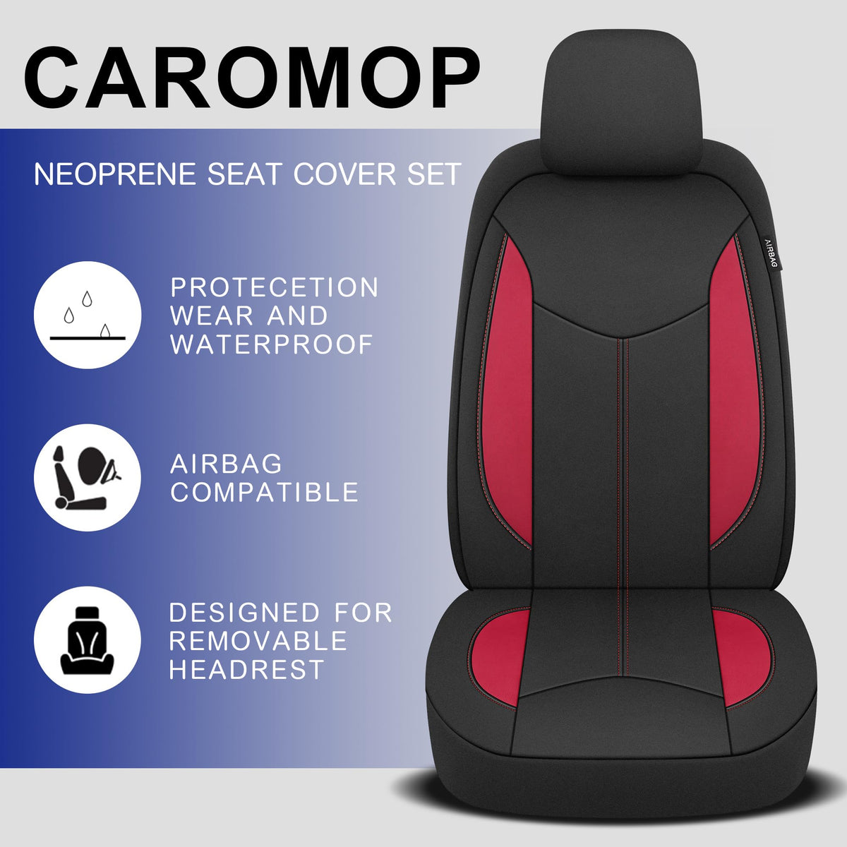 Waterproof Neoprene Car Seat Cover S6068