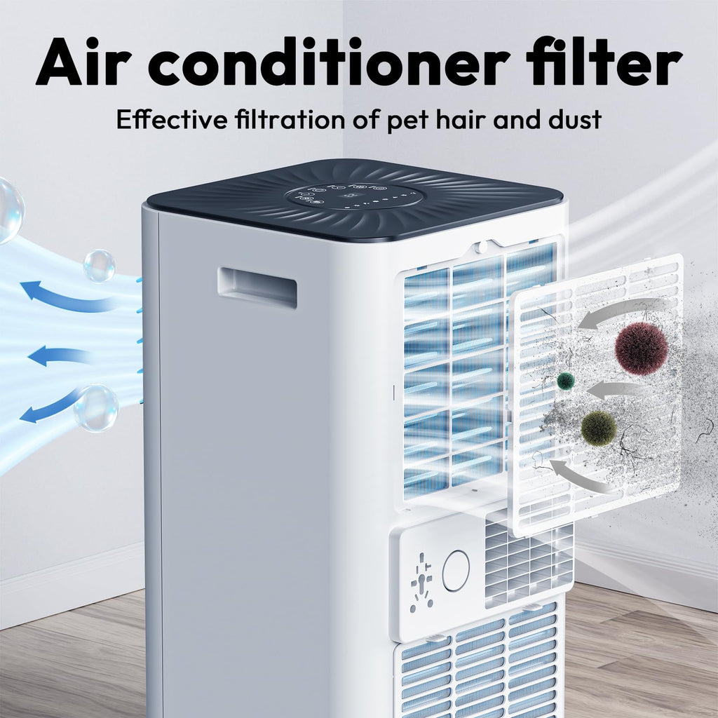 10,000 BTU Portable Air Conditioner with Remote W6070