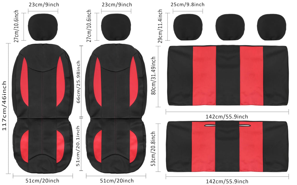 Waterproof Neoprene Car Seat Cover S6068