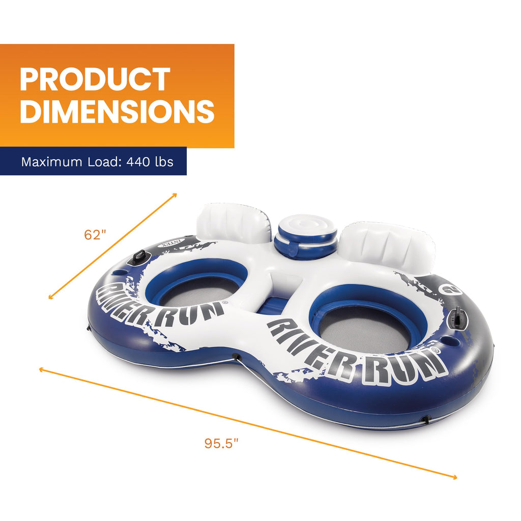 Inflatable 2-Person Floating Lake Lounge V91170