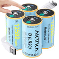 4 Pack Rechargeable D Batteries 1.5V Lithium V50059