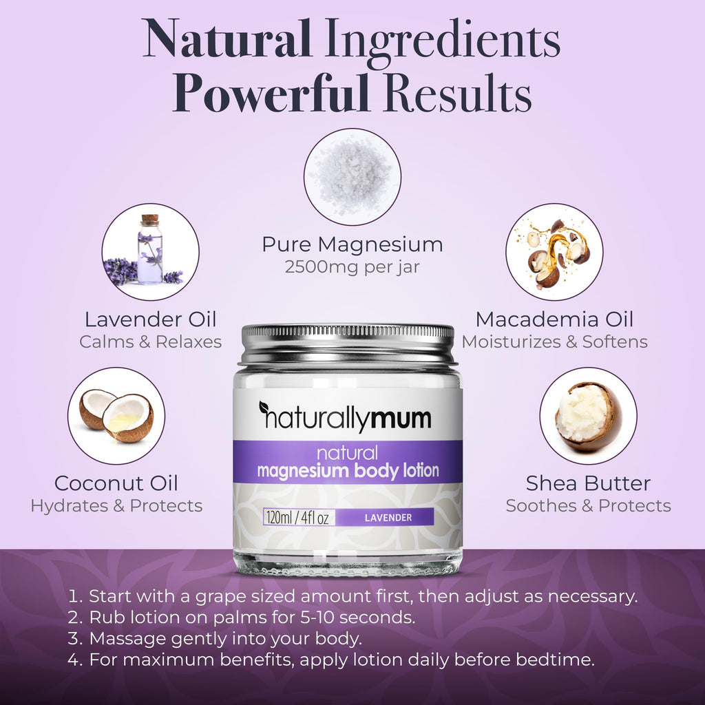 Lavender Magnesium Body Lotion Bundle 2 x 4 fl oz A31455