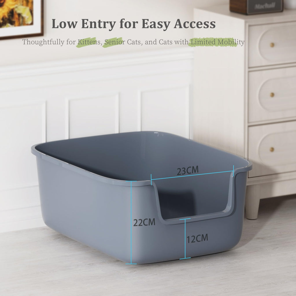 Large High Sided Anti-Splashing Cat Litter Box K34331