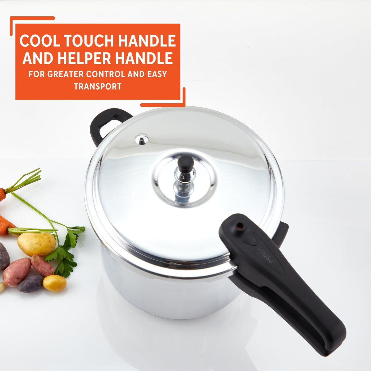 7 Quart Stovetop Aluminum Pressure Cooker C3599