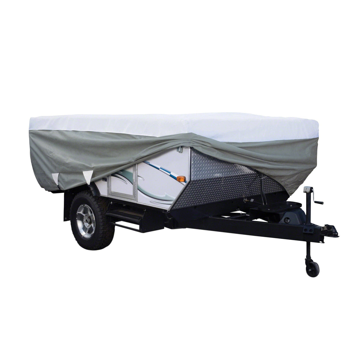 Folding Camping Trailer Cover, Fits 14'-16'L D752