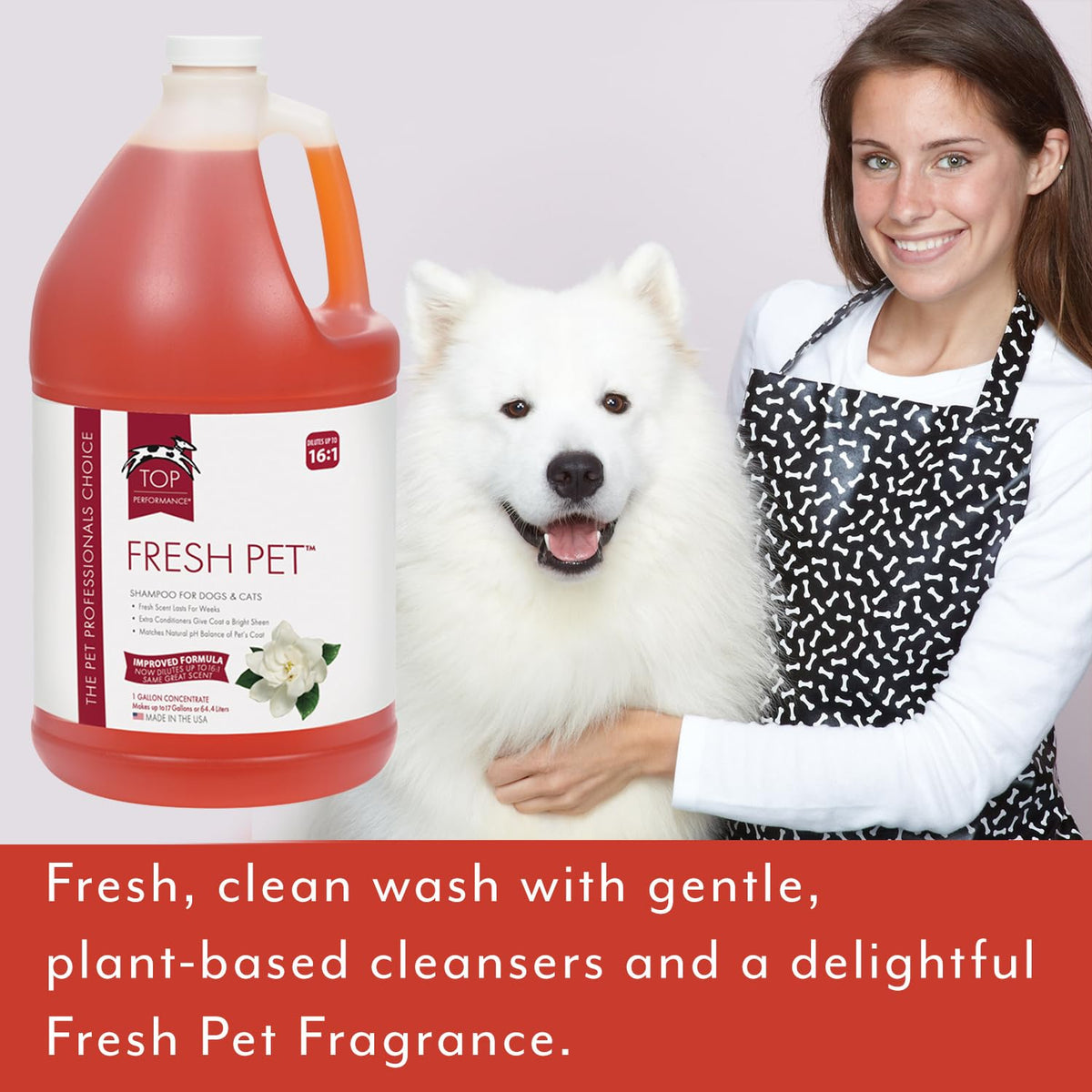 Fresh Pet Shampoo 1-Gallon I286373