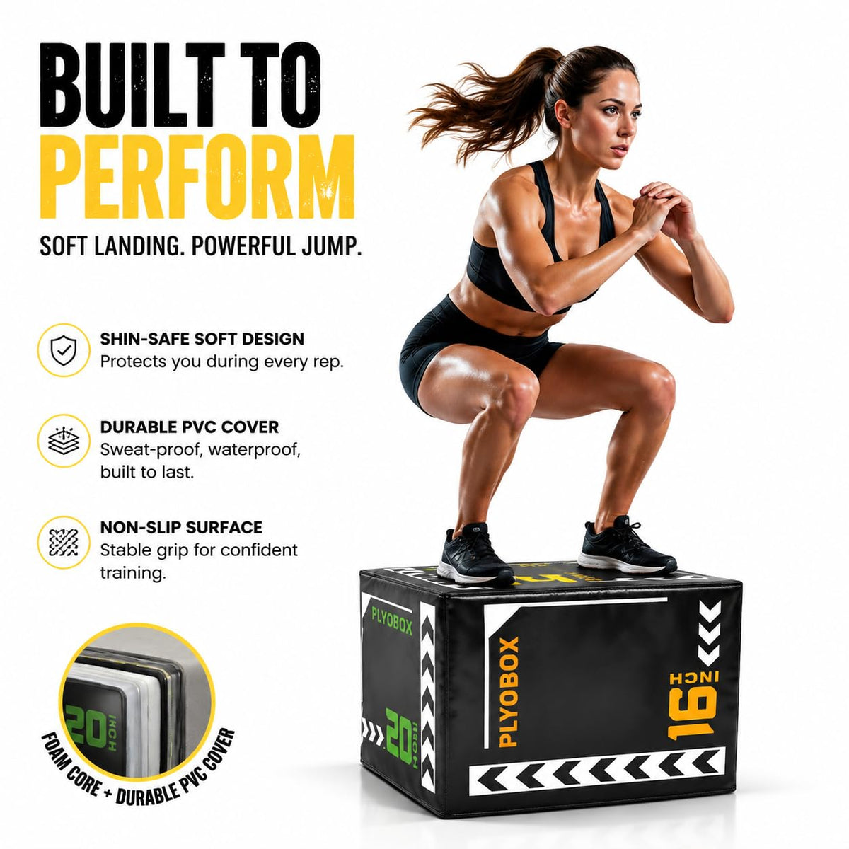 3-in-1 Foam Plyo Box X264094