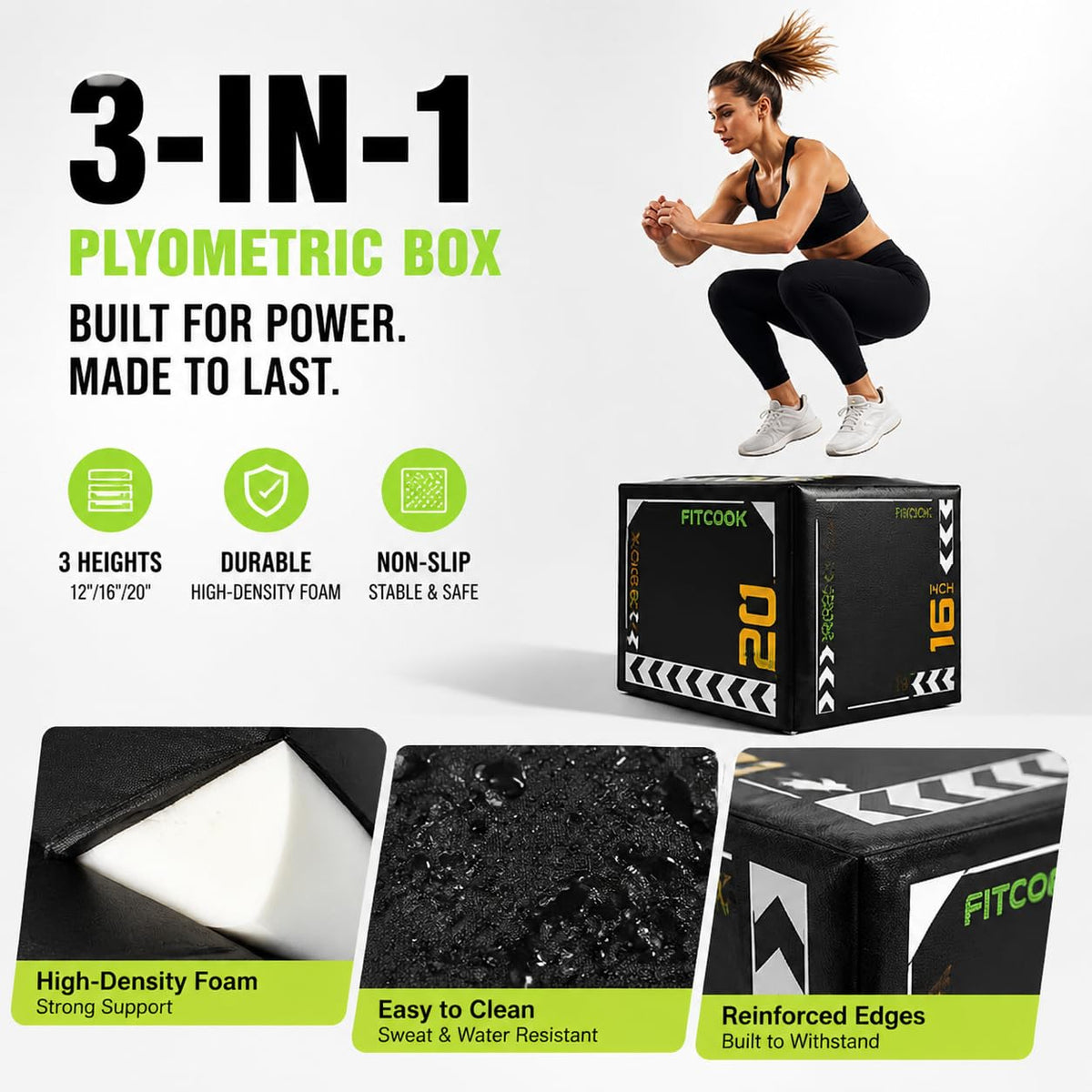 3-in-1 Foam Plyo Box X264094