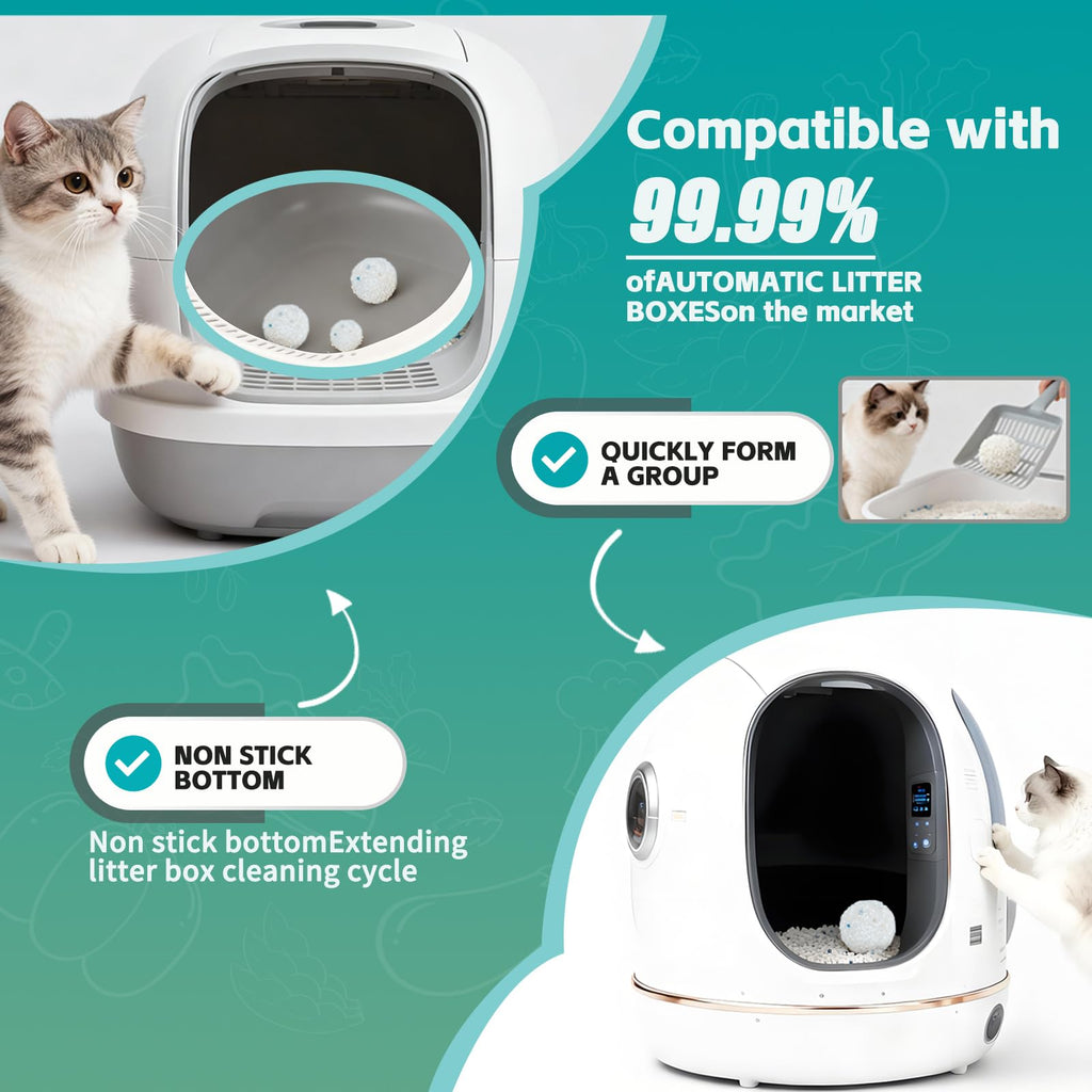 Cassava Cat Litter Odor Control Dust-Free Clumping P4585