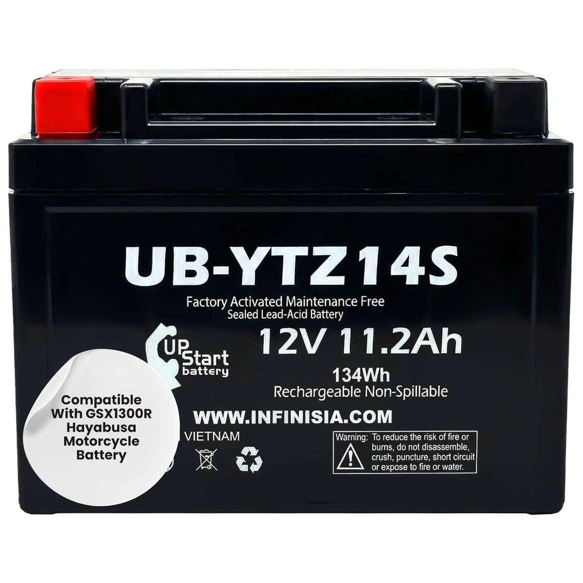 12V 11.2Ah Battery H861507