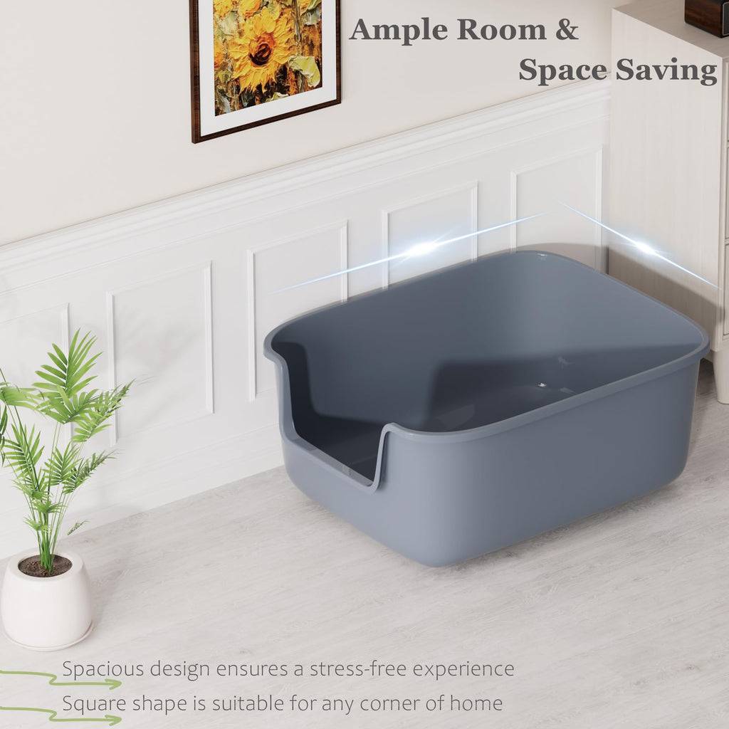 Large High Sided Anti-Splashing Cat Litter Box K34331