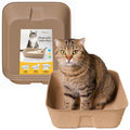 4 Pack Disposable Cardboard Cat Litter Boxes L790058