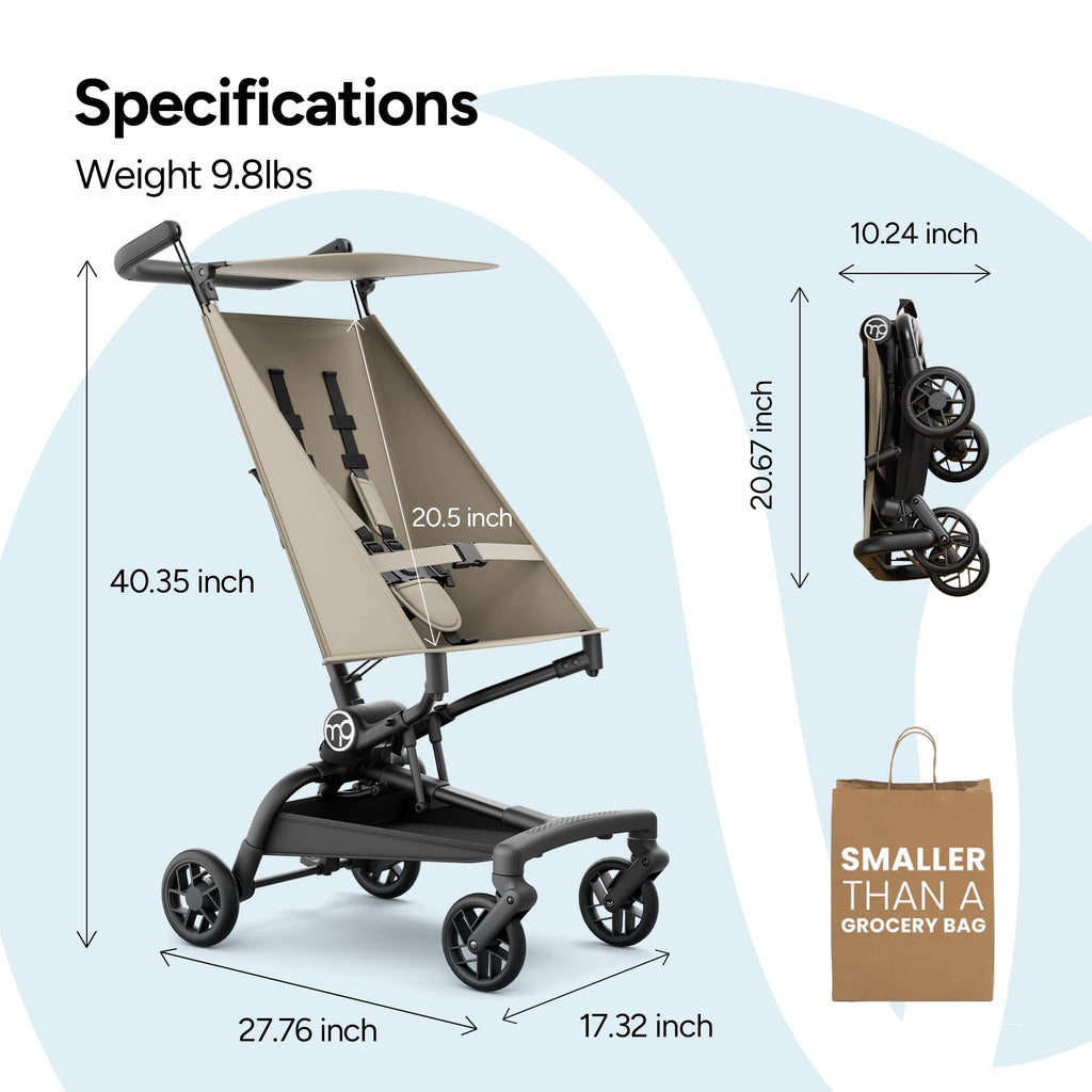 Ultra-Lightweight Travel Stroller 9.8lbs H464423