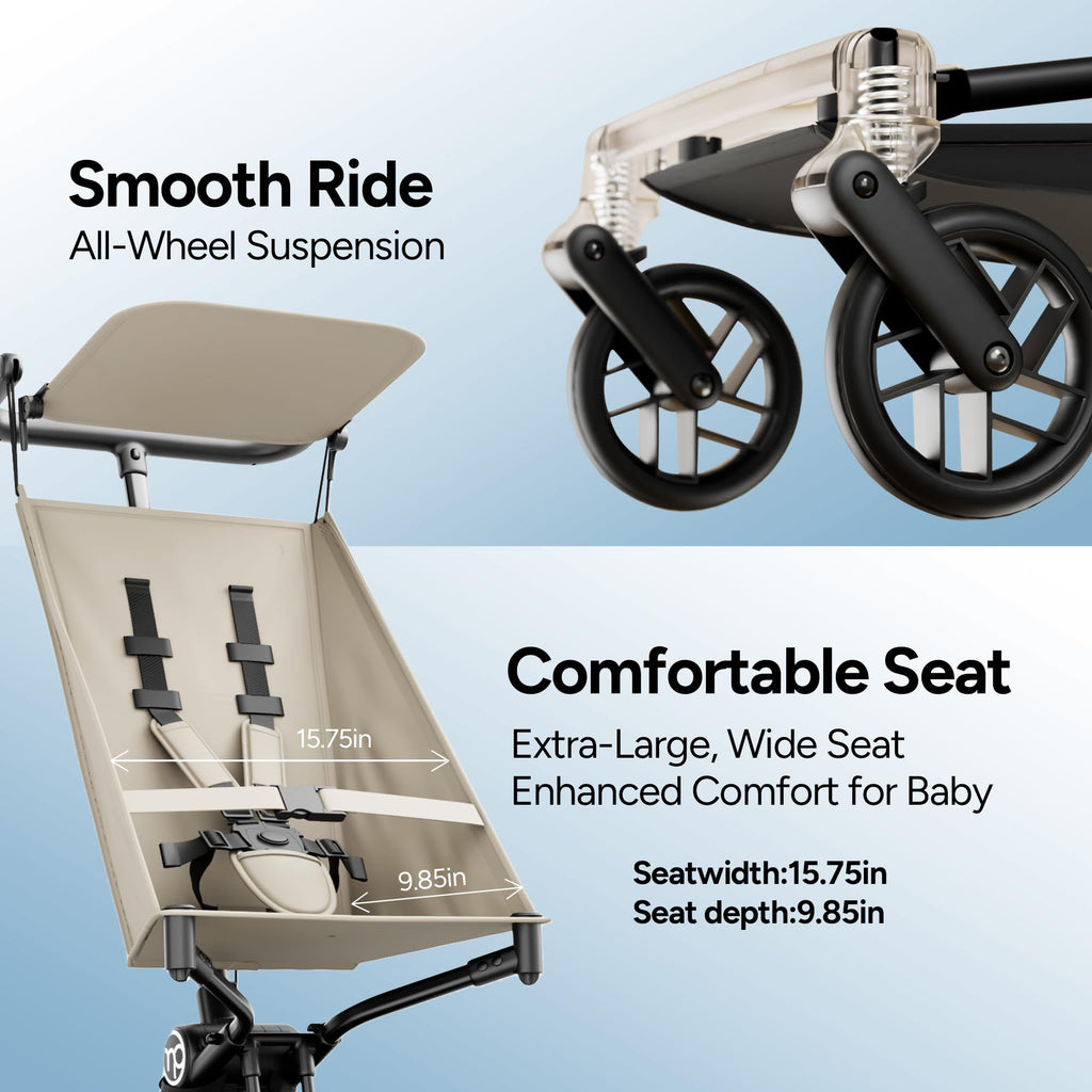 Ultra-Lightweight Travel Stroller 9.8lbs H464423