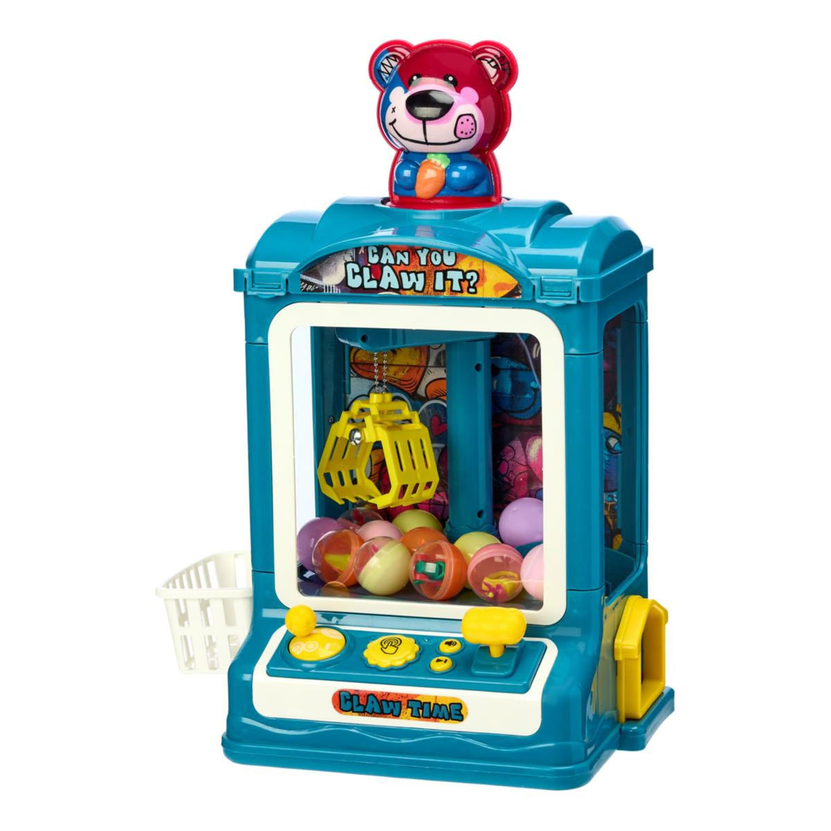 Crane Game Toy with Removable Bear and Music O450906